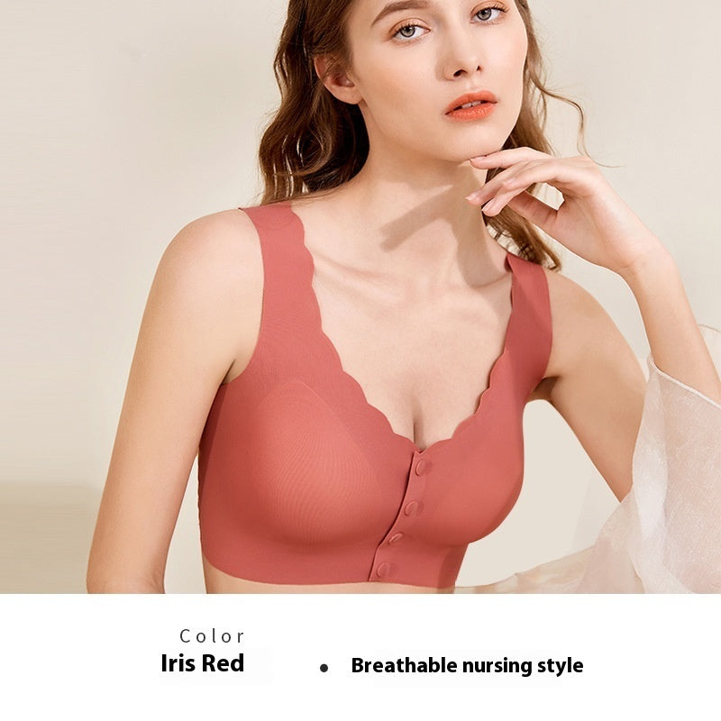 Wireless Maternity & Nursing Bra – Comfortable Breastfeeding Bra