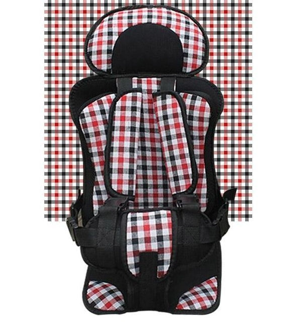 Child Safety Car Seat with 5-Point Harness – Adjustable & Removable Back