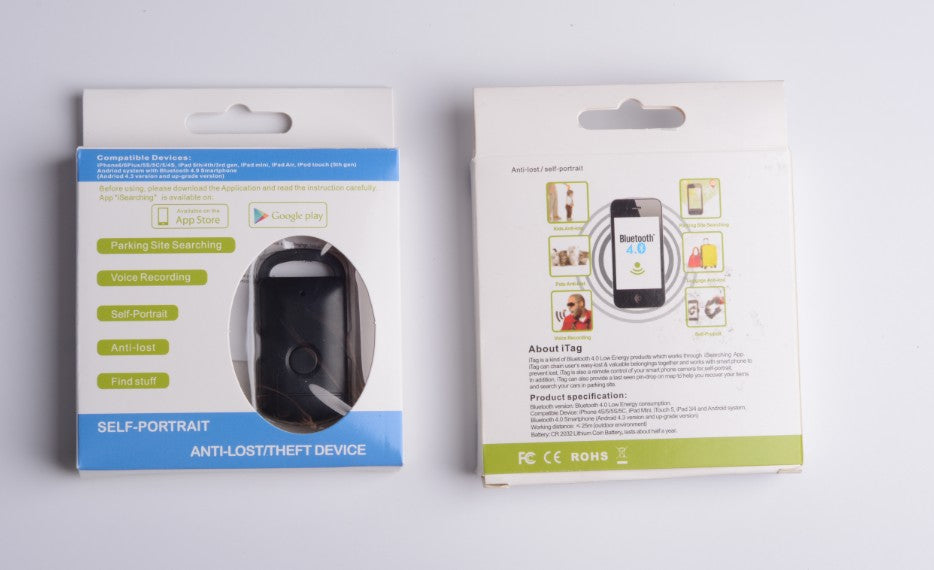 Wireless Anti-Lost Tracker for Keys, Wallets, Pets & Elderly