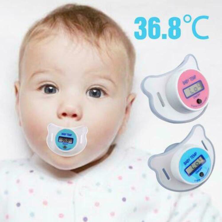 Baby Pacifier Thermometer – Safe Digital Temperature Monitor