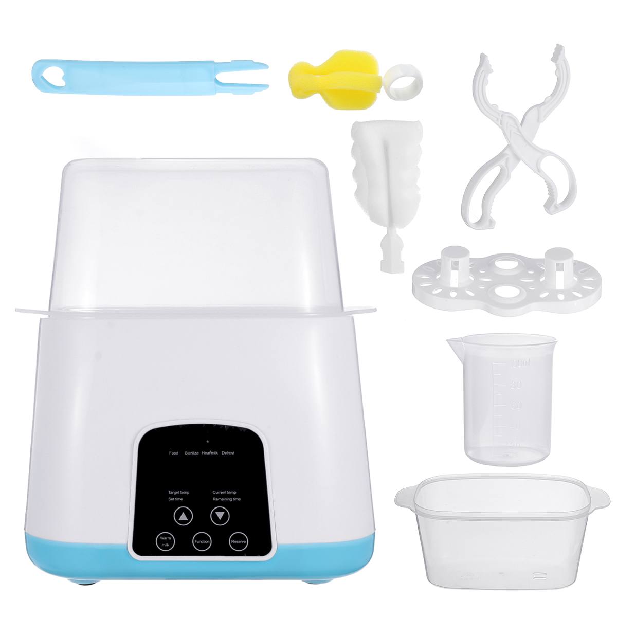 Baby Bottle Sterilizer & Milk Warmer – All-in-One Steam & Heating System