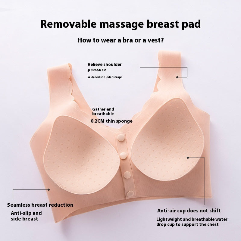 Wireless Maternity & Nursing Bra – Comfortable Breastfeeding Bra