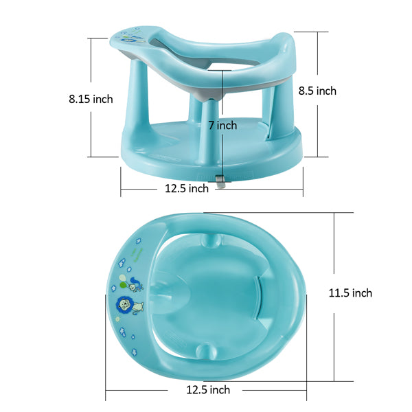 Baby Bath Chair with Suction Base – Safe & Comfortable Infant Bath Support