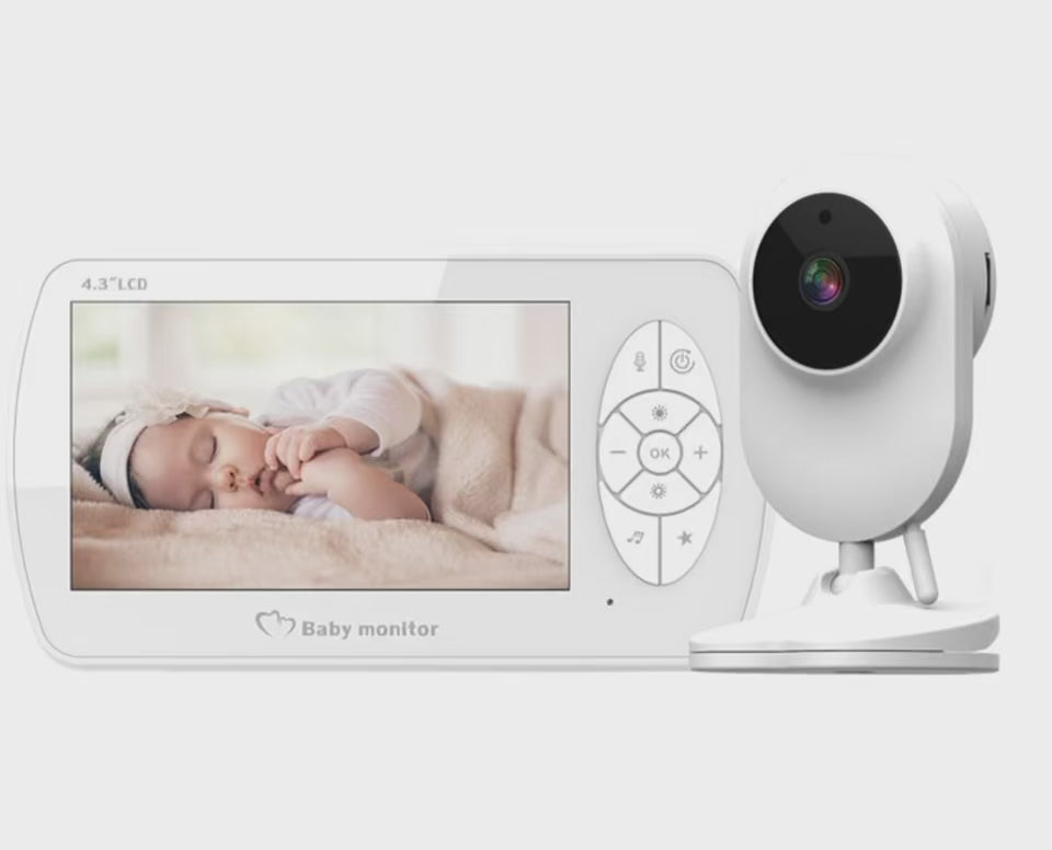 Full HD 1080P Baby Monitor Camera – Clear Day & Night Monitoring